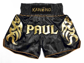 Dostosowane spodenki Muay Thai z haftem : KNSCUST-1245