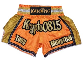 Dostosowane spodenki Muay Thai z haftem : KNSCUST-1257